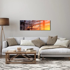 Kép - Építési terület (órával) (90x30 cm)