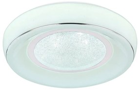 GLOBO-483110-18 MICKEY fehér mennyezet lámpa 1xLED 18W 1300lm 3000-6000K ↕90mm ↔390mm