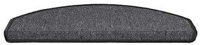20 db antracitszürke lépcsőszőnyeg 65x24x4 cm