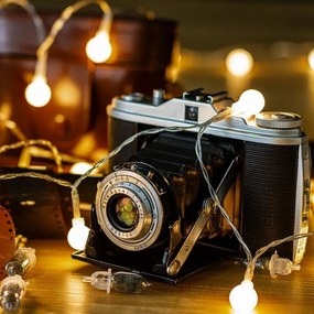VOLTRONIC® Világítás 5 m 50 LED meleg fehér + vezérlő