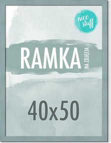 Képkeret 40x50 Képkeret 50x40 Mdf Szürke-kék