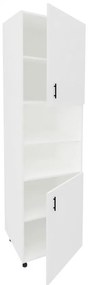 Benita 2 ajtós Magas konyhaszekrény Fehér 60x57x210 cm N