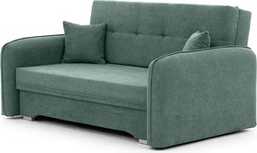 AKCIÓ Kinyitható 2 férőhelyes kanapé LAINE, zöld II. osztály