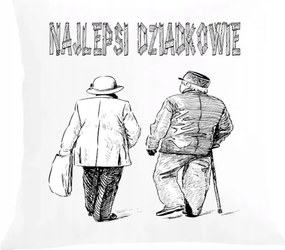 Párna párnahuzat Nagymama és nagypapa napja Ajándék Nagyszülők