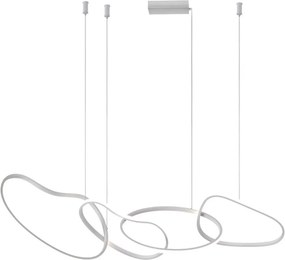 ITALUX PND-22412-S4-WH FONTE Modern Led Függesztett Lámpa Fehér LED IP20