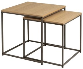 Tárolóasztal szett 2 db-os 50x50 cm – Casa Selección