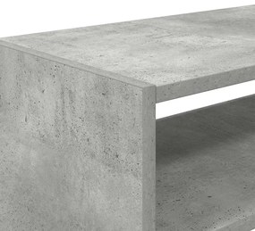 2 db betonszürke cipőtartó állvány halmozható 60 x 30 x 30,5 cm