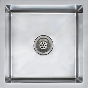 vidaXL kézzel készített rozsdamentes acél konyhai mosogató