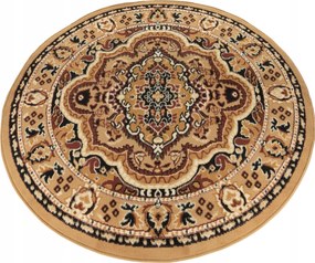 Szőnyeg Kerék Bcf 160x160 Klasszikus Divatos Tömör Török Szőnyeg 21be