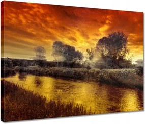 Vászonkép 40x30 Mézes tájkép