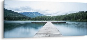 Kép - Kilátás a mólóról (120x50 cm)