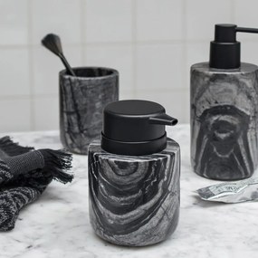Fekete márvány szappanadagoló 0.2 l Marble – Mette Ditmer Denmark
