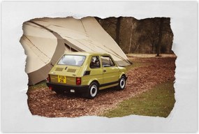 Poszter 60x40 Fiat 126P Kisautó