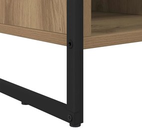 Cipőszekrény tárolóval Művészi tölgy 60 x 35 x 44 cm Faanyag