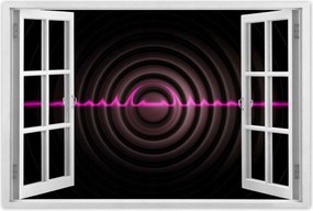 Poszterek 60x40 Zenés hullám