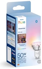 Fényerőszabályozható Philips Hue WACA LED-izzó GU10, 4,7 W, 230 V, 2200–6500 K