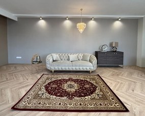 Aristocrat 3959 klasszikus mintájú piros szőnyeg 60x110 cm