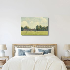 Kép - Camille Pissarro, Hampton Court Green, reprodukciók (90x60 cm)