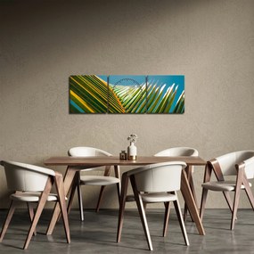 Kép - A pálmalevél részlete (órával) (90x30 cm)