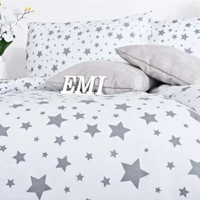 EMI Noemi pamut ágyneműhuzat, A standard egyszemélyes ágy szett tartalma: 1x 140x200 + 1x 70x90