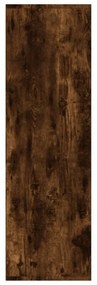 füstölt tölgy színű könyvszekrény 98 x 29 x 97,5 cm