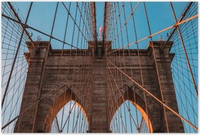 Poszterek 120x80 Kötélhíd Usa Egyesült Államok