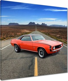 Vászonkép 60x60 Narancssárga Chevrolet Ss