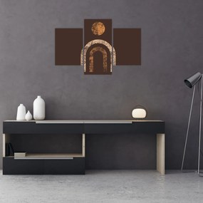 Kép - Narancssárga ívek N⁰1 (90x60 cm)