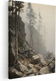 Vászonkép Erdő Fák Természet A Nappaliba Faliképek Vászonra *többféle minta