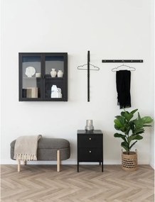 Ülőpad tárolóval, barna/natúr, elegáns dizájn