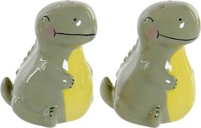 Só- és borsszóró dinoszaurusz Dkd Home Decor 6,6 x 7 x 7,7 cm