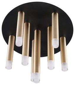 Mennyezeti lámpa GLAM 9xG9/8W/230V arany