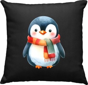 Pingvin párna Kedves Gyerek 12 Fekete