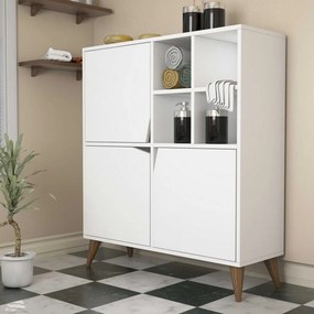 Pulse konyhaszekrény, fehér, 100 cm
