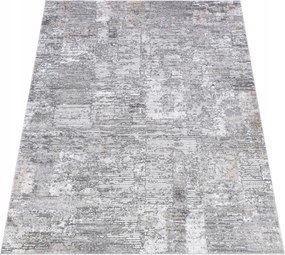 Komo Szőnyeg 80x150 Stílusos Modern fényes szürke w06