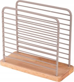 Szalvétatartó állvány fém Scandi mintás 1 bézs