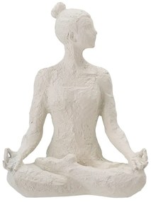Adalina fehér dekorációs szobor, magasság 24 cm - Bloomingville