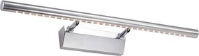 Toolight Szerszámlámpa, LED fürdőszobai lámpa tükör felett 9W 70CM APP363-1W, króm, OSW-08429