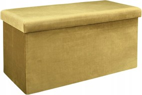 Puff Ülőfelület Tárolórekesszel Intesi Velse Arany