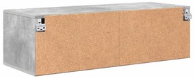 TV szekrény fiókkal Magasfényű fehér 100.5 x 39 x 30 cm Faanyag