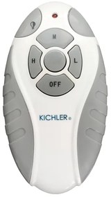 Kichler KLF-LYNDON-52-OZ - Mennyezeti ventilátor LYNDON 3xE27/8W/230V IP23 + távirányító