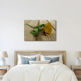 Kép - Vintage sárga rózsák (90x60 cm)