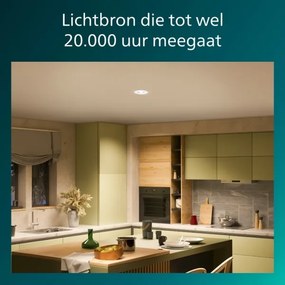 Philips - 3 darabos szett dimmelhető beépíthető mennyezeti lámpatest CILANTRO LED/5W/230V 2700K fehér