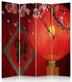 Gario Paraván Japán lámpa Méret: 145 x 170 cm, Kivitelezés: Klasszikus paraván