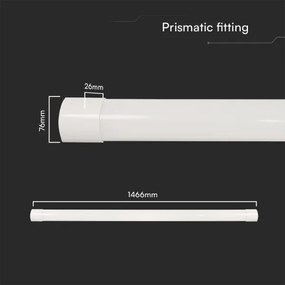 LED fénycsöves lámpa LED/50W/230V 3000/4000/6500K 146 cm