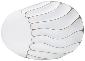 Váza polirezin vonalak 34x11,5x24,5cm