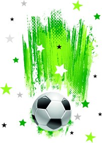 Focis With Stars papír asztalterítő 120x180 cm