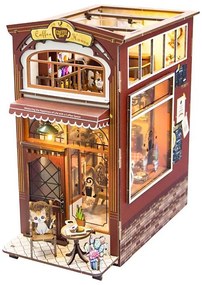 2Kids Toys - 3D LED könyvtámasz puzzle Kávézó 2xAAA elemmel