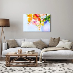 Kép - Virágok, festmény (90x60 cm)