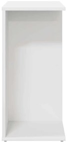 éjjeliszekrények 2 db fehér 46,5x29x61 cm gépelt fa
